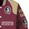 customized florida state seminoles fire graphic garnet jacket premium grade
