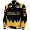 customized missouri tigers fire graphic black jacket best selling
