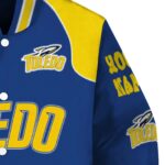 customized toledo rockets fire graphic blue jacket best selling