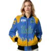 customized ucla bruins fire graphic blue jacket latest model
