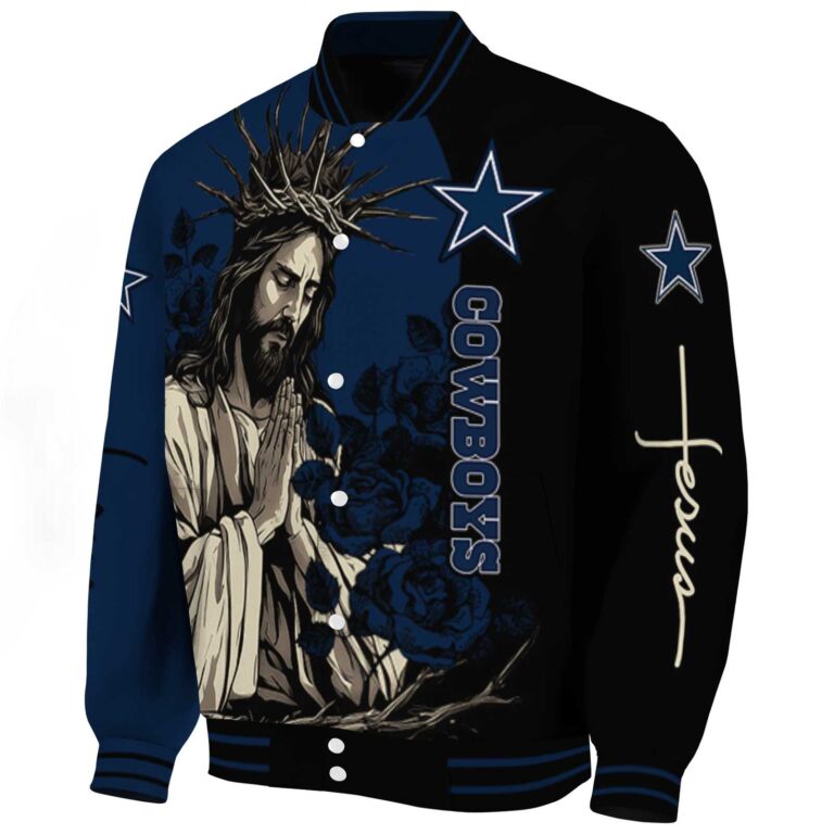 dallas cowboys hands in prayer blue black jacket best selling