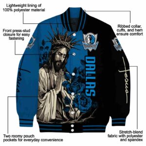 dallas mavericks hands in prayer blue black jacket new arrival