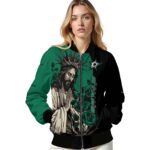dallas stars hands in prayer green black jacket best selling