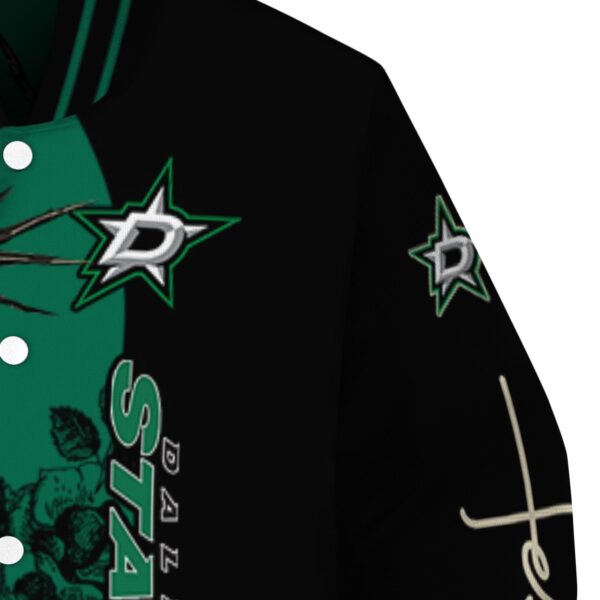 dallas stars hands in prayer green black jacket premium grade