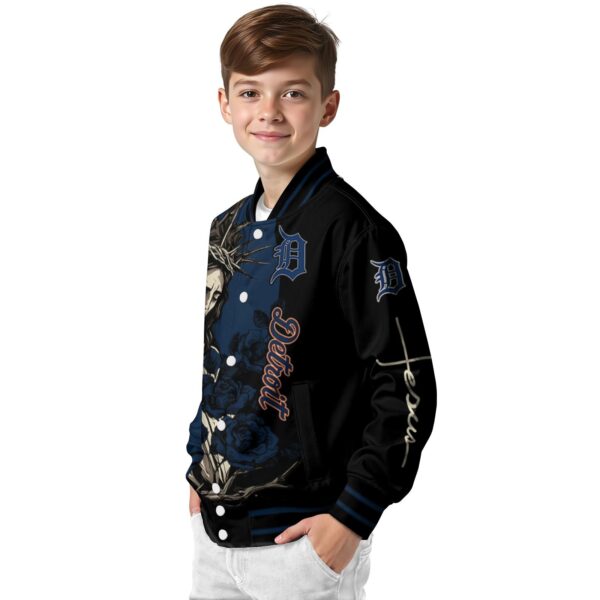 detroit tigers hands in prayer navy black jacket trendy