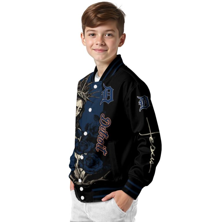 detroit tigers hands in prayer navy black jacket trendy