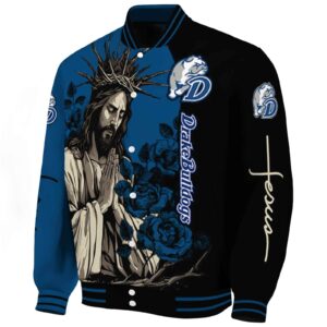 drake bulldogs hands in prayer blue black jacket best selling