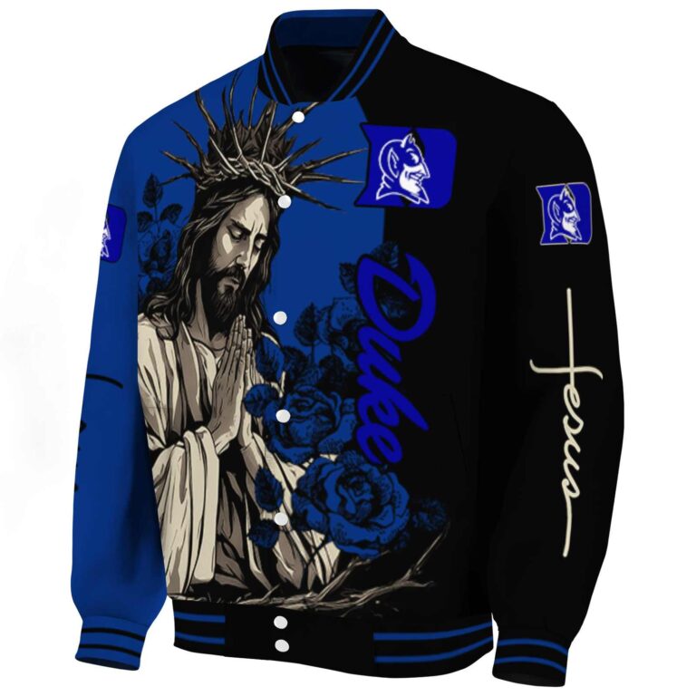duke blue devils hands in prayer blue black jacket best selling