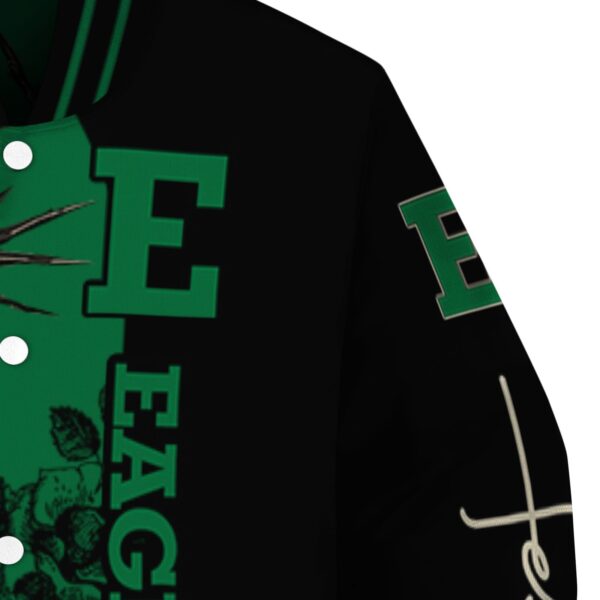 eastern michigan eagles hands in prayer green black jacket premium grade