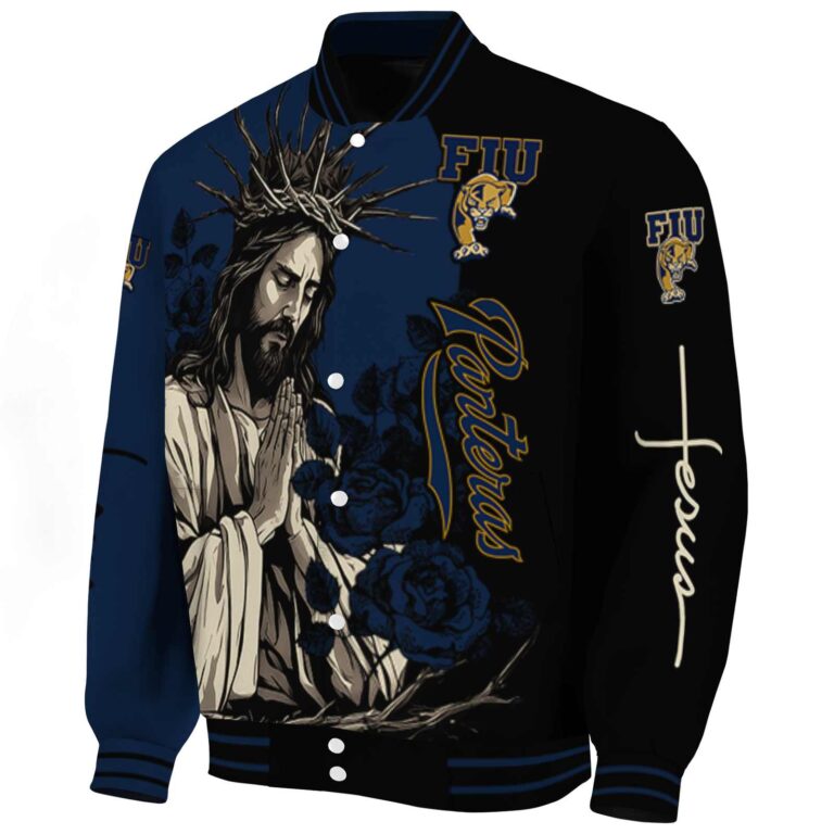 fiu panthers hands in prayer blue black jacket best selling