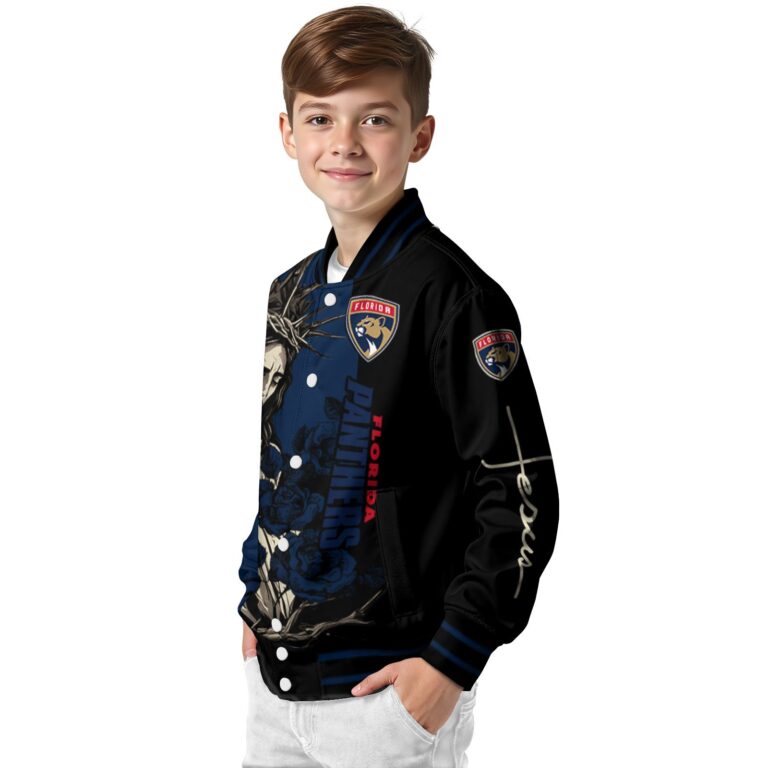 florida panthers hands in prayer red black jacket trendy