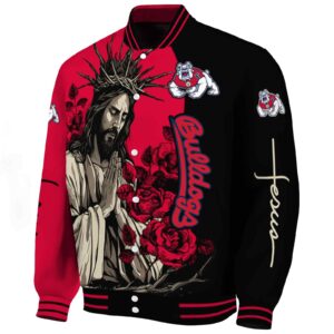 fresno state bulldogs hands in prayer red black jacket best selling