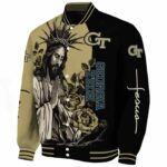 georgia tech yellow jackets hands in prayer gold black jacket best selling