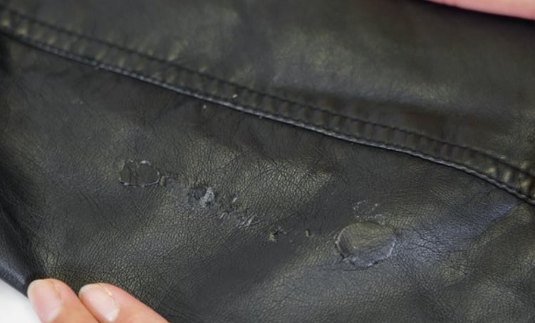 how to keep sleeves on letterman jacket from cracking 4 Not every crack is the same; some are severe scuffs, while others are only superficial.