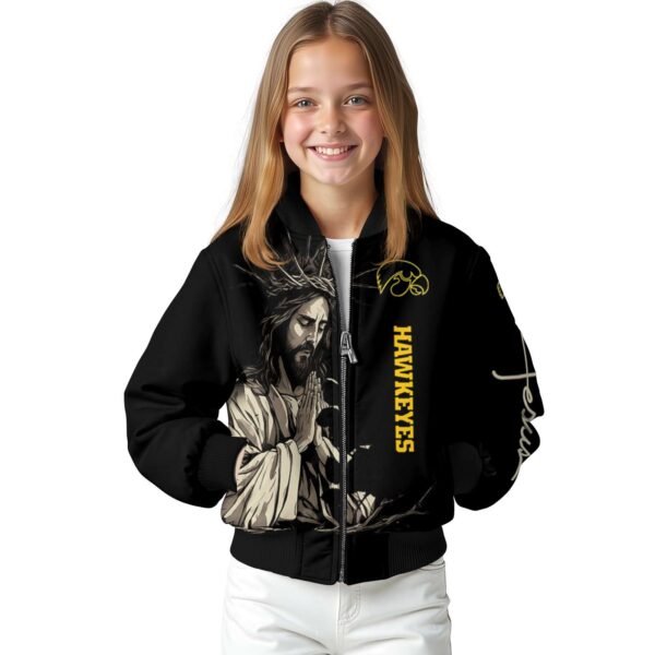 iowa hawkeyes hands in prayer black jacket top rated