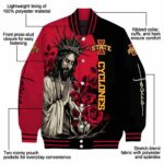 iowa state cyclones hands in prayer red black jacket best selling