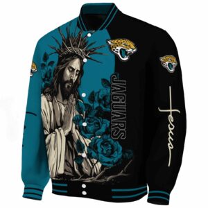 jacksonville jaguars hands in prayer teal black jacket best selling