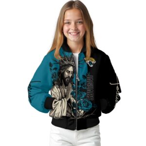 jacksonville jaguars hands in prayer teal black jacket top rated