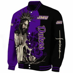 james madison dukes hands in prayer purple black jacket best selling