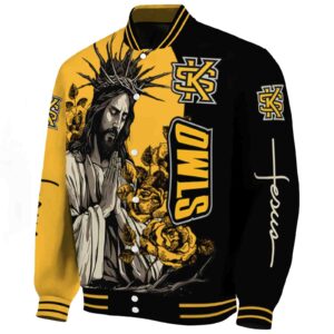 kennesaw state owls hands in prayer gold black jacket best selling