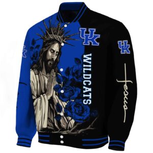 kentucky wildcats hands in prayer blue black jacket best selling