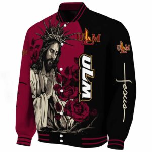 louisiana monroe warhawks hands in prayer red black jacket best selling