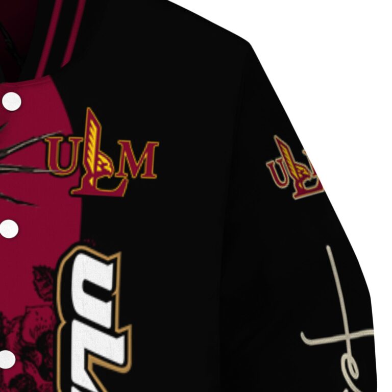 louisiana monroe warhawks hands in prayer red black jacket premium grade
