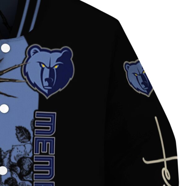 memphis grizzlies hands in prayer blue black jacket premium grade