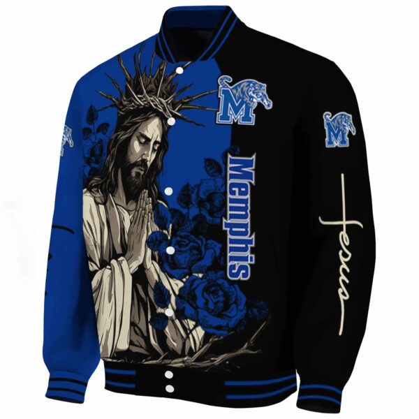 memphis tigers hands in prayer blue black jacket best selling