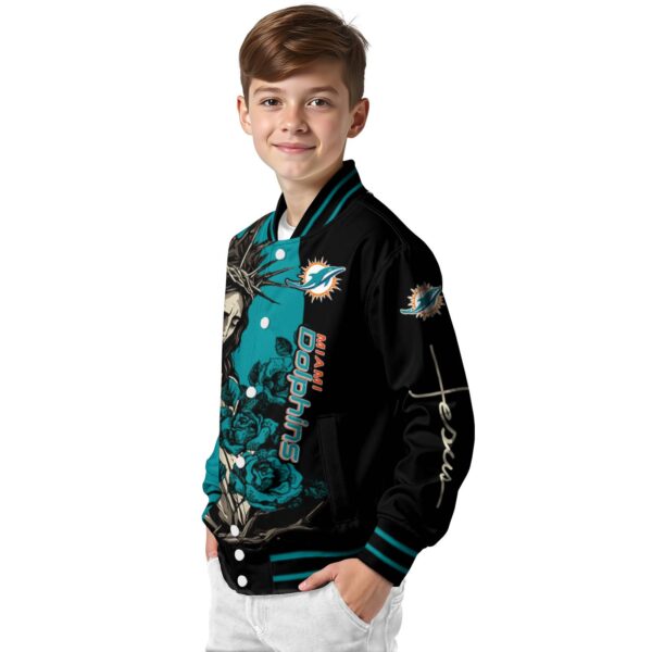 miami dolphins hands in prayer aqua black jacket trendy