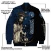 minnesota timberwolves hands in prayer midnight blue black jacket new arrival