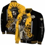 nashville predators hands in prayer gold black jacket best selling