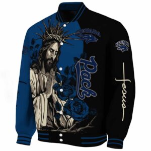 nevada wolf pack hands in prayer blue black jacket best selling