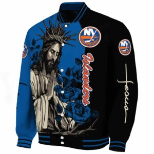 new york islanders hands in prayer blue black jacket best selling