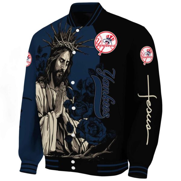 new york yankees hands in prayer navy black jacket best selling