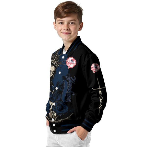 new york yankees hands in prayer navy black jacket trendy