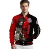 ohio state buckeyes hands in prayer scarlet black jacket high quality
