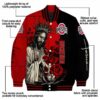 ohio state buckeyes hands in prayer scarlet black jacket new arrival