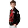 ohio state buckeyes hands in prayer scarlet black jacket trendy