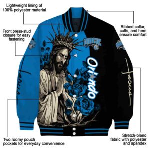 orlando magic hands in prayer blue black jacket new arrival