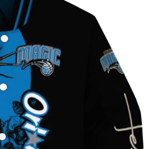 orlando magic hands in prayer blue black jacket premium grade