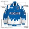 personalized creighton bluejays fire graphic blue jacket new arrival
