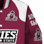 personalized new mexico state aggies fire graphic crimson jacket best selling
