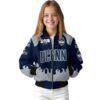 personalized uconn huskies fire graphic blue jacket top rated