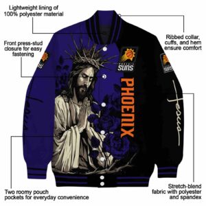 phoenix suns hands in prayer purple black jacket new arrival