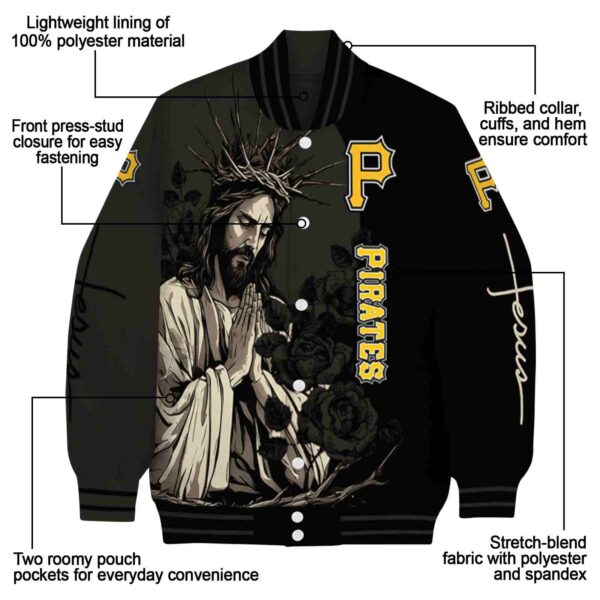 pittsburgh pirates hands in prayer black jacket new arrival
