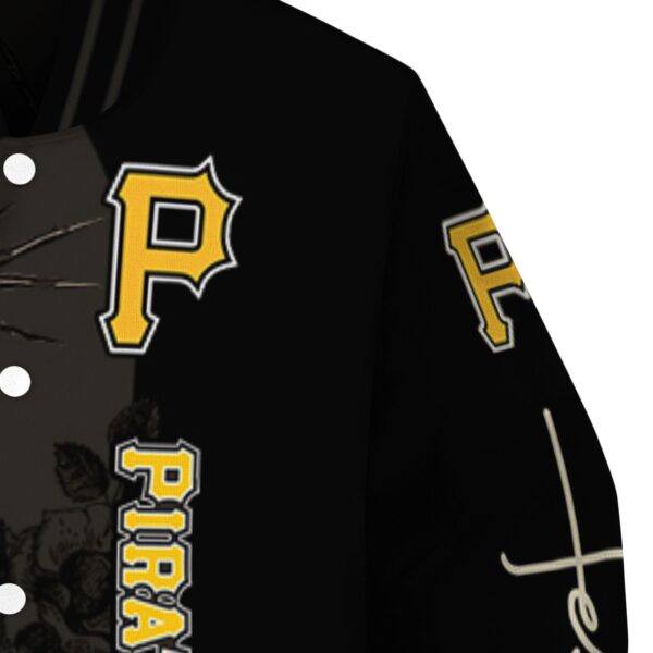 pittsburgh pirates hands in prayer black jacket premium grade