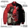 portland trail blazers hands in prayer red black jacket new arrival