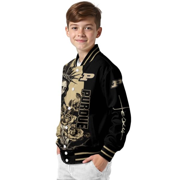 purdue boilermakers hands in prayer gold black jacket trendy