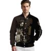 san diego padres hands in prayer brown black jacket high quality